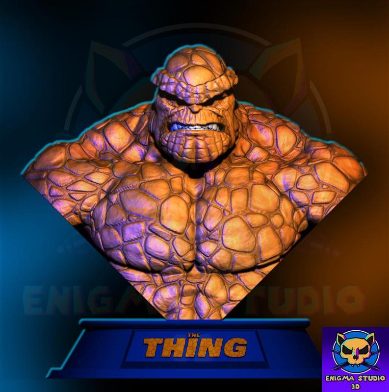 THE THING BUST - FAN ART