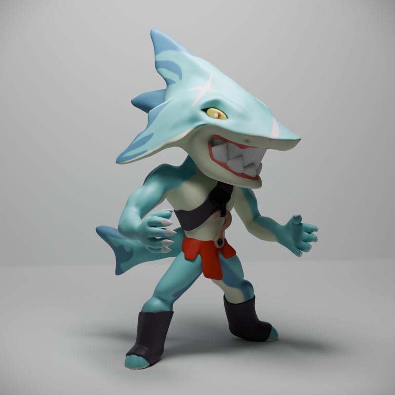 Mako The Shark - brawlhalla