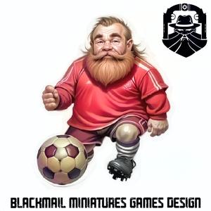 DWARF SOCCER PLAYER FANTASY SOCCER FOOTBALL OLDHAMMER GAME