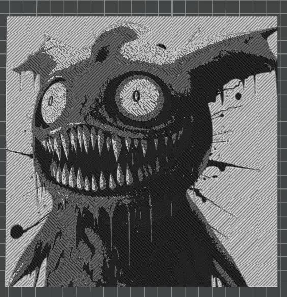 HueForge Banette Horror Halloween Pokémon