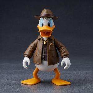 Donald Indiana Jones - 3D Printable Model | Adventure Cartoon Figure