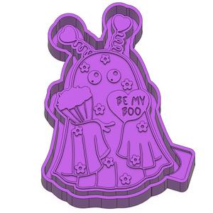 Be My Boo Jee Valentines Freshie STL Mold Housing