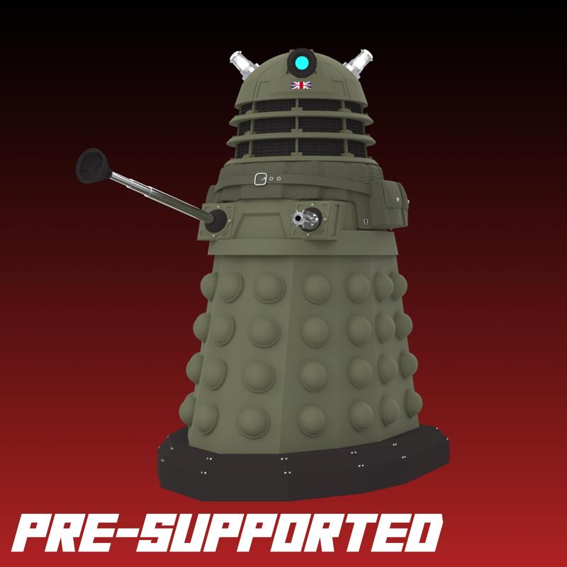 05 D.A.L.E.K  (Ironside)  - 28mm/32mm Miniature