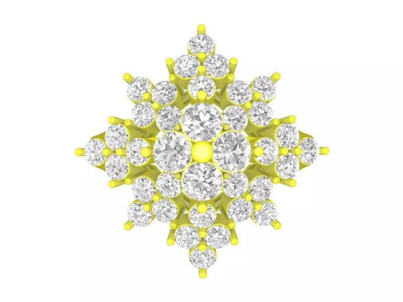 6897 hongkong diamond women ring
