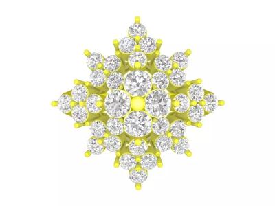6897 hongkong diamond women ring