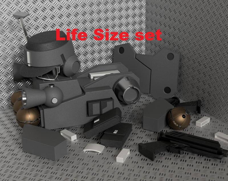 Clone Wars Captain Rex Onderon Rebel armor kit for cosplay 3D print model