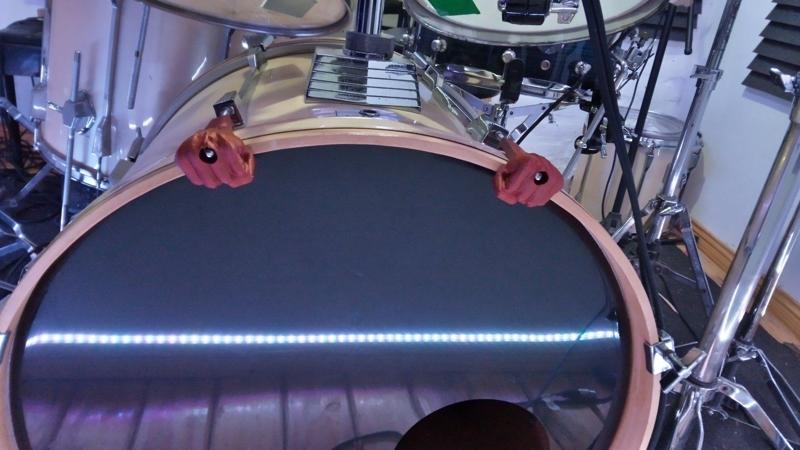 bass drum clamps with design/bass drum claw hooks