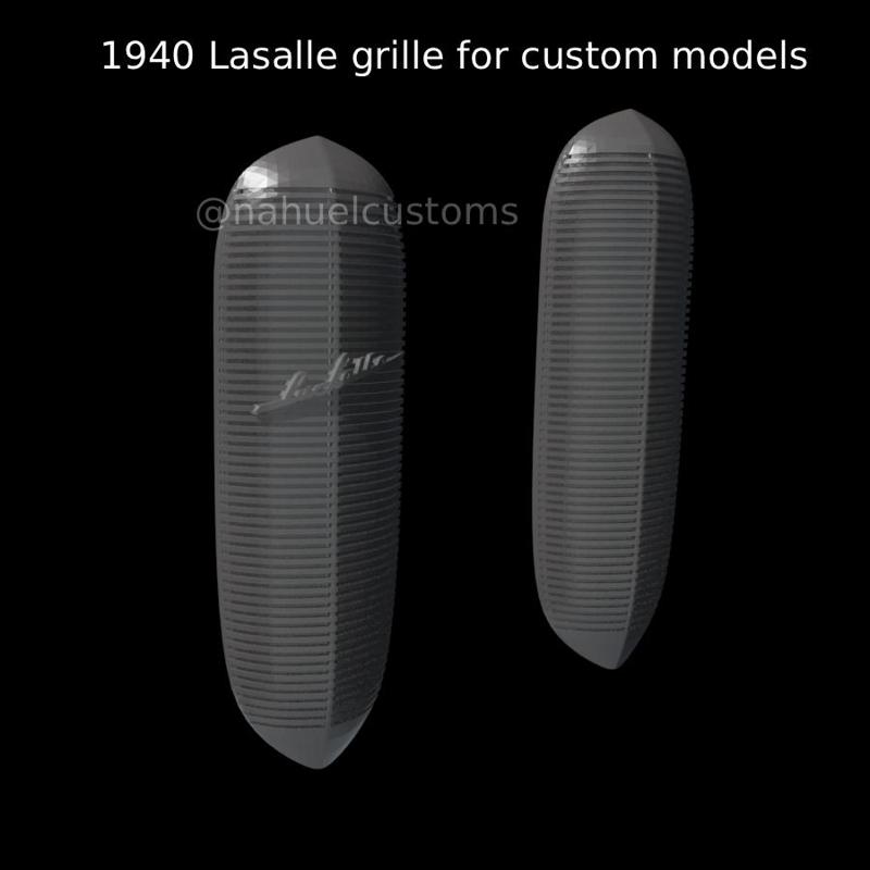 1940 Lasalle grille for custom models