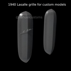 1940 Lasalle grille for custom models
