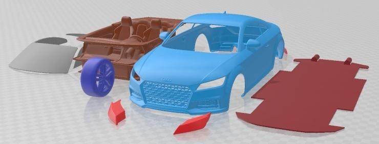 Audi TT Coupe 2019 Printable Car