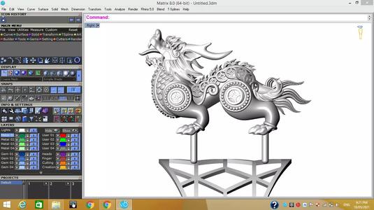 3D bracelets - jewelry 3d