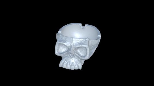 Skull Decorative Ashtray Ornament