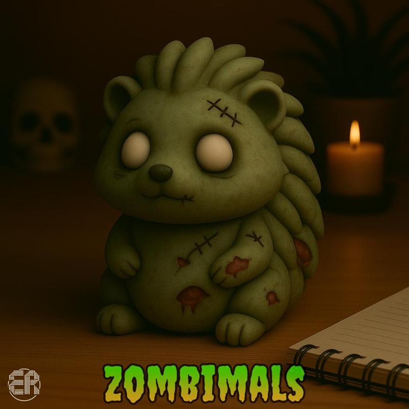 Hedgehog - Zombimals Collection 👻✨