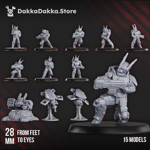MSC 2nd Assault Team (x15)