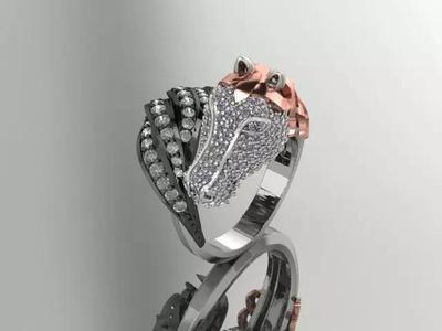 PEGASUS RING-HORSE RING- ANILLO CABALLO