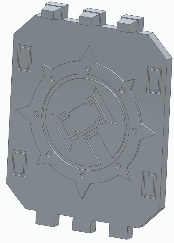 30k Dark Angels Land Raider Door - Host of Iron