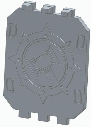 30k Dark Angels Land Raider Door - Host of Iron