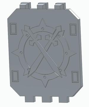 30k Dark Angels Land Raider Door - Deathwing