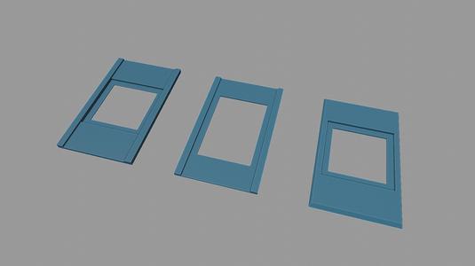 Hollow Dragon bases adapters 50x50, 50x100 to 60x100