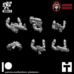 Space Orcs Arms with Weapons #1