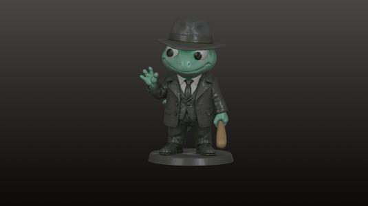 Gangster lizzard