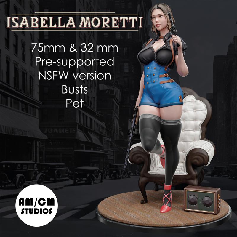 Isabella Moretti Pin-Up (Commercial license)