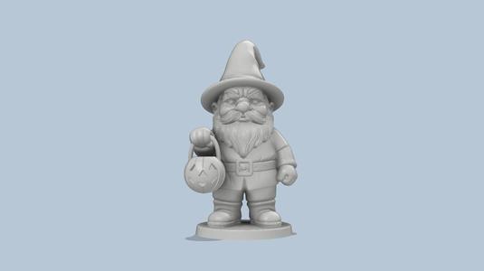 Garden Gnome Halloween Hi-Res