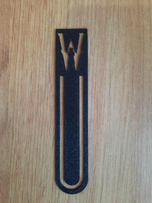 Wednesday Inspired Bookmark | 3D Printable Gothic Clip