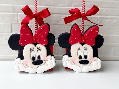 Cortador Rosto da Minnie - Pasta americana