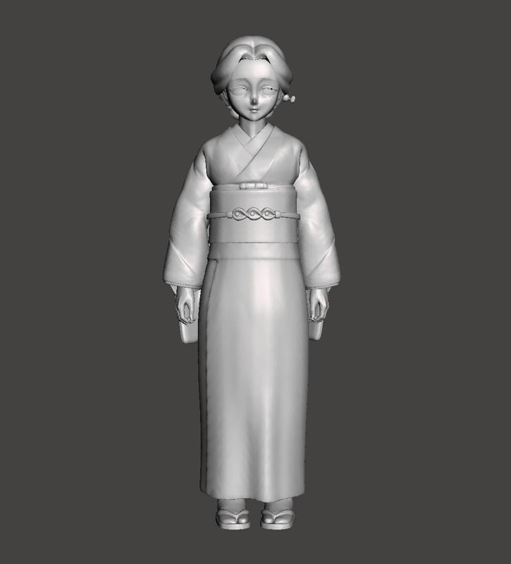 Tamayo Kimetsu No Yaiba 3D Model