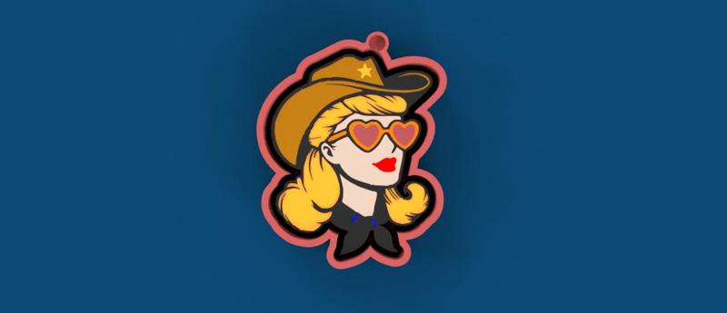 🤠 Western Babe – Freshie & Versatile Mold