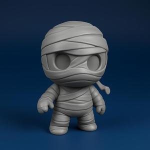 Mummy Figurine V2 – Halloween STL