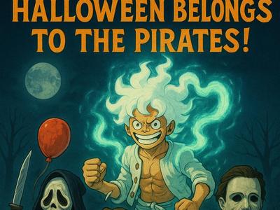 Halloween Belongs to the Pirates Litophane