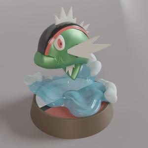 Basculin red stripe shape