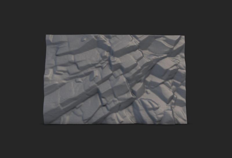 Rock Wall No.21
