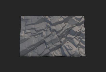 Rock Wall No.21
