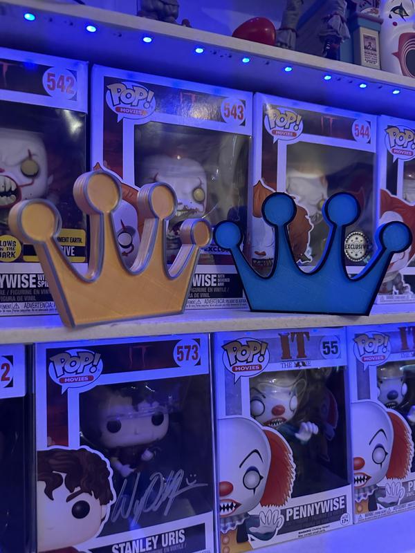 Freddy Funko Pop Vinyl Crown Logo Sign!
