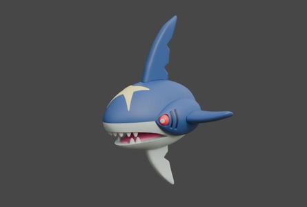 Sharpedo Pokemon Fan Art