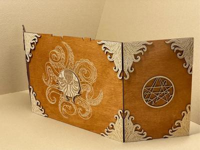 Call of Cthulhu DM/GM Laser Cut Screen