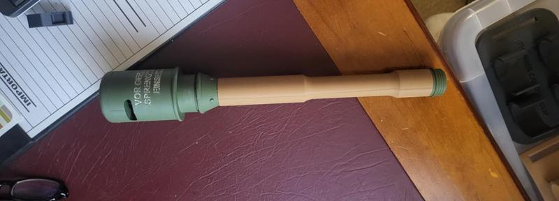 Airsoft Flashbang Grenade Impact Cap Gun Ring M84 Flashbang Sound Grenade "M42 German Stick 8 Cap Grenade"