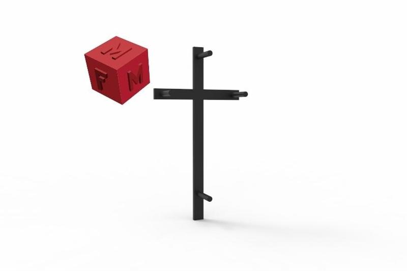 Cross Cake Topper M2