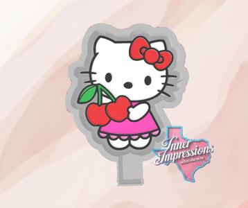 Cherries Hello Kitty Freshie Mold