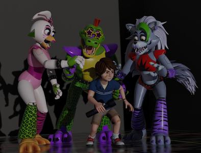 fnaf Security Breach 3d print