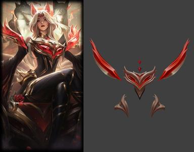 League of Legends - Ahri Immortalized Legend Accessories - Cosplay Prop - STL 3D Print Files