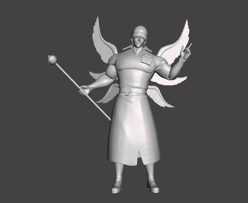 Four Archangels Tarmiel (Arbus) 3D Model