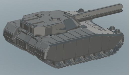Scifi Main Battle Tank
