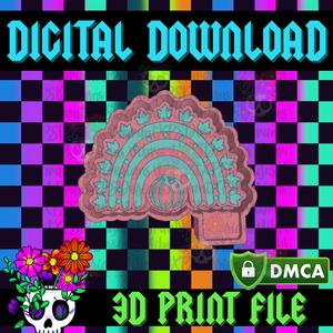 Autumn Rainbow STL Freshie Housing