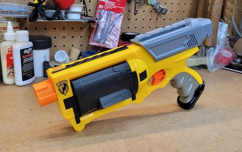 Nerf Maverick "Mayfly" Flywheel Conversion Kit