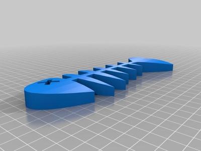 Fish Skeleton Magnet