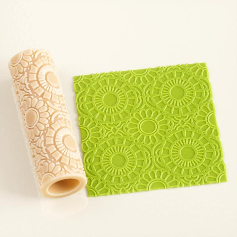 Mini Mandala Circles Texture Roller no.2